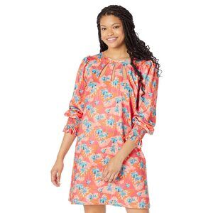 LITTLE MISTRESS Osman Dress Red Floral Print 10